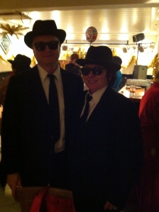 Blues Brothers auf der Red Carpet-Party